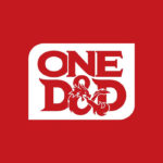 Logo di One D&D su sfondo rosso